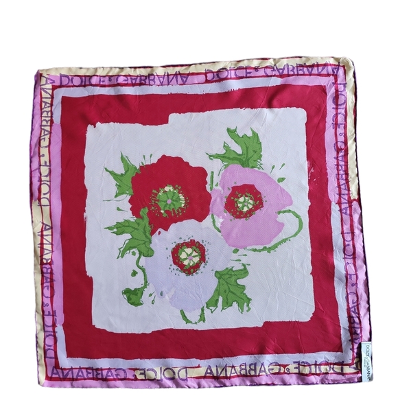 Dolce & Gabbana Multi-Colored Silk Bandana - Picture 2 of 4